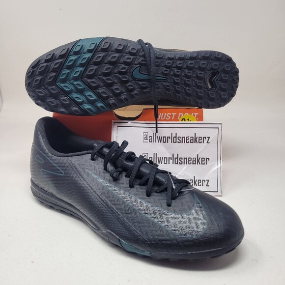 Nike Zoom Mercurial Vapor 16 Academy Tf Black-Deep Jungle Sz 9.5 [FQ8449-002] - Picture 7 of 16